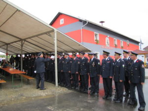 Otvoritev prenovljenega gasilskega doma v Lucovi